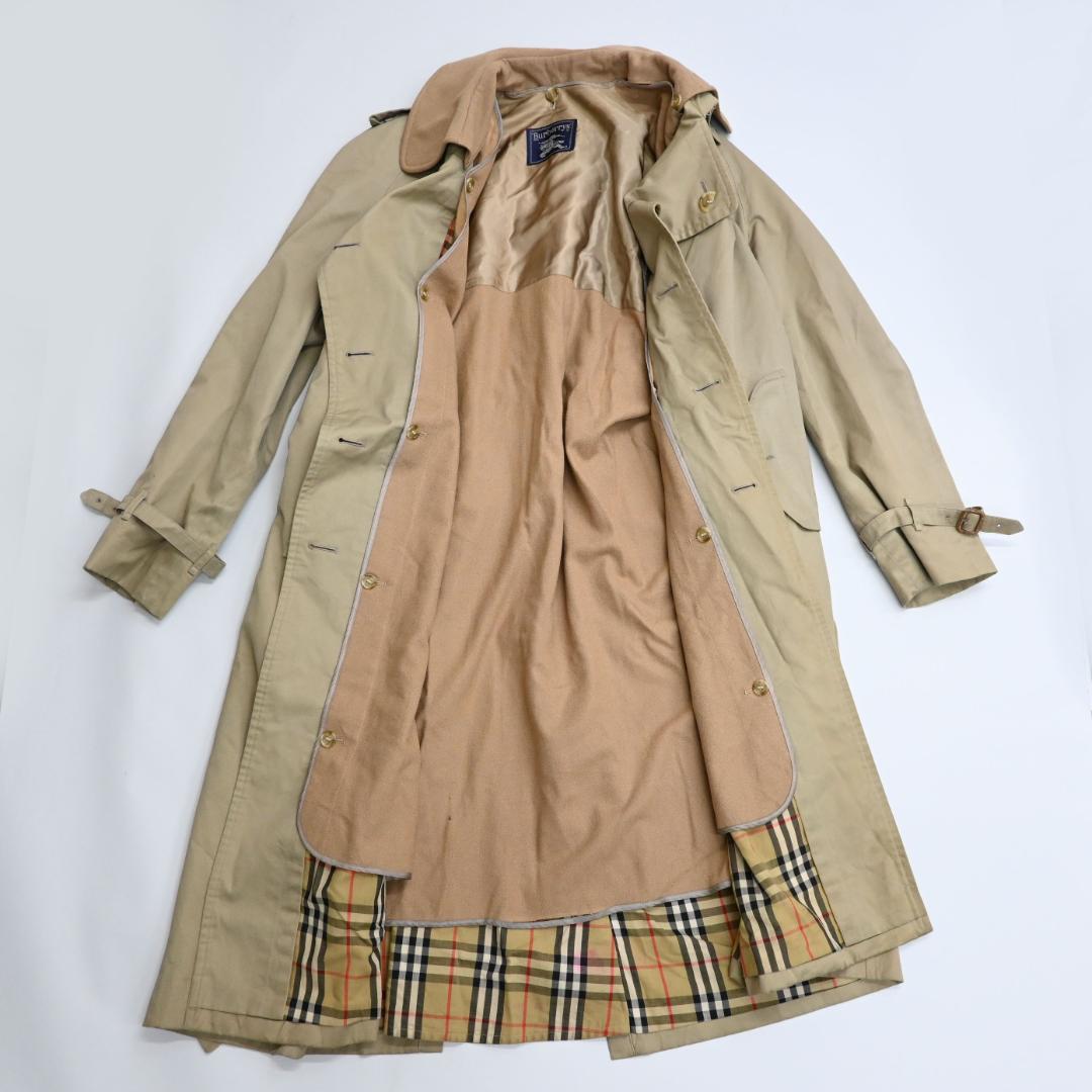48371★年 バーバリーズ トレンチコート ノヴァチェック *