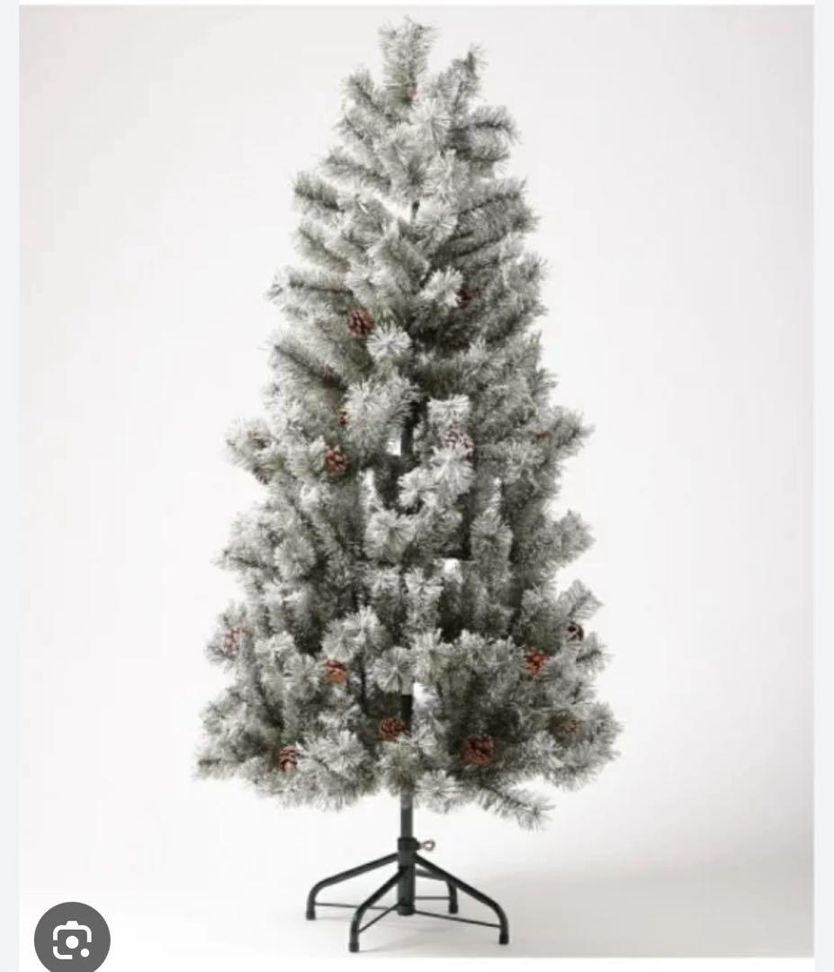 studio CLIPスノークリスマスツリー150cm 別売りライト付き150球