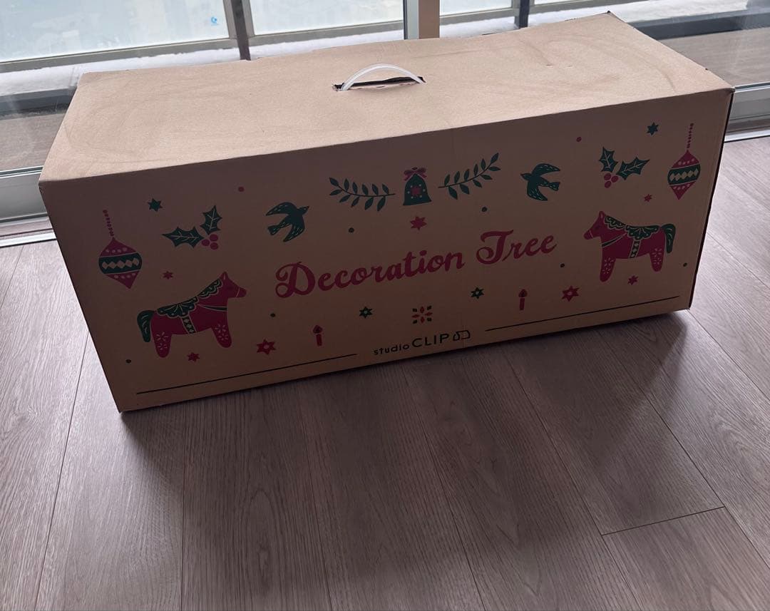 studio CLIPスノークリスマスツリー150cm 別売りライト付き150球