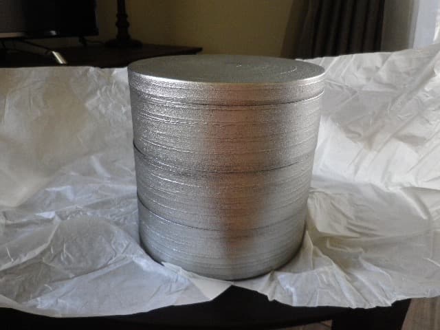 山中漆器 三段丸重 銀嵯美