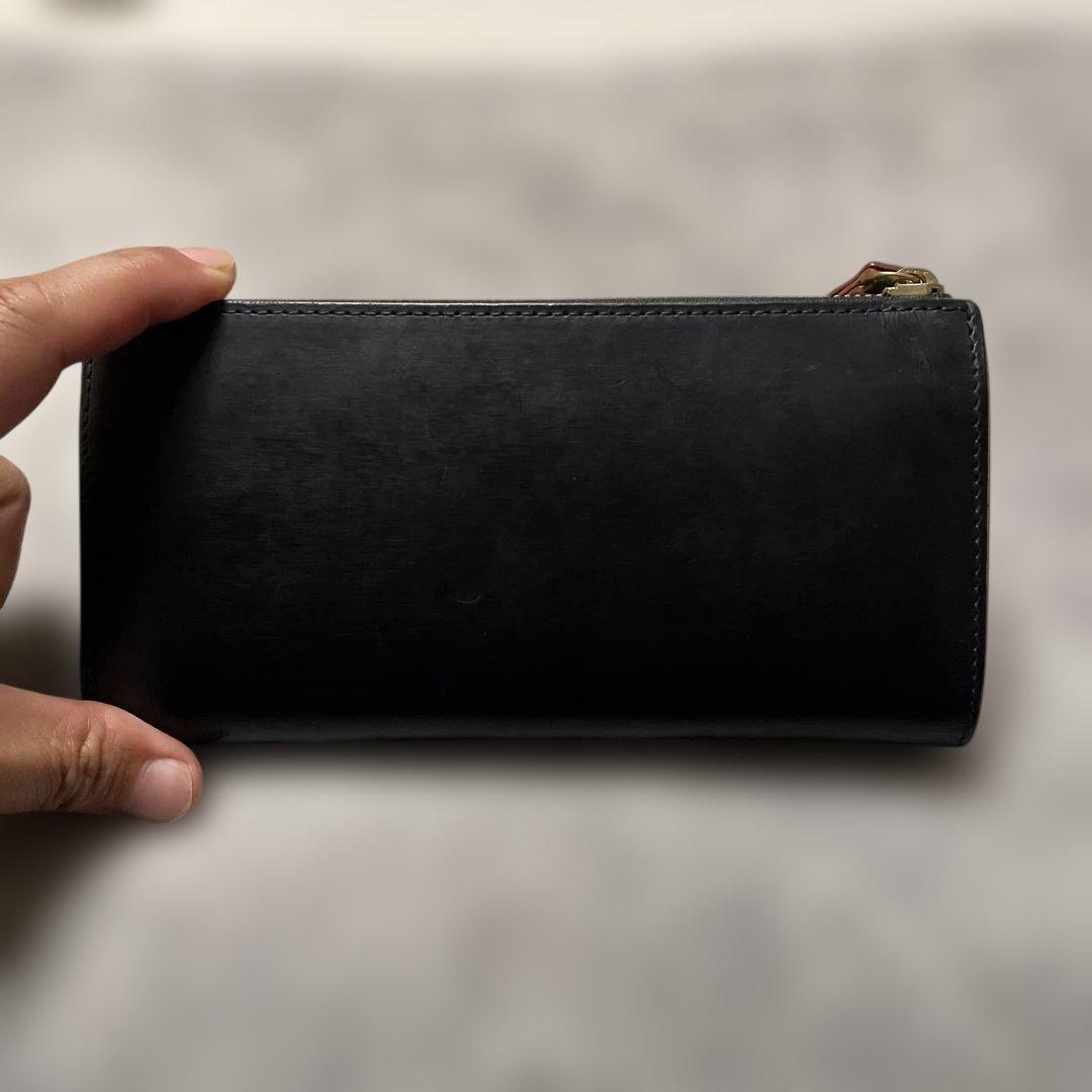 美品✨ PORTER FILM 長財布 レザー L字ジップ ブラック