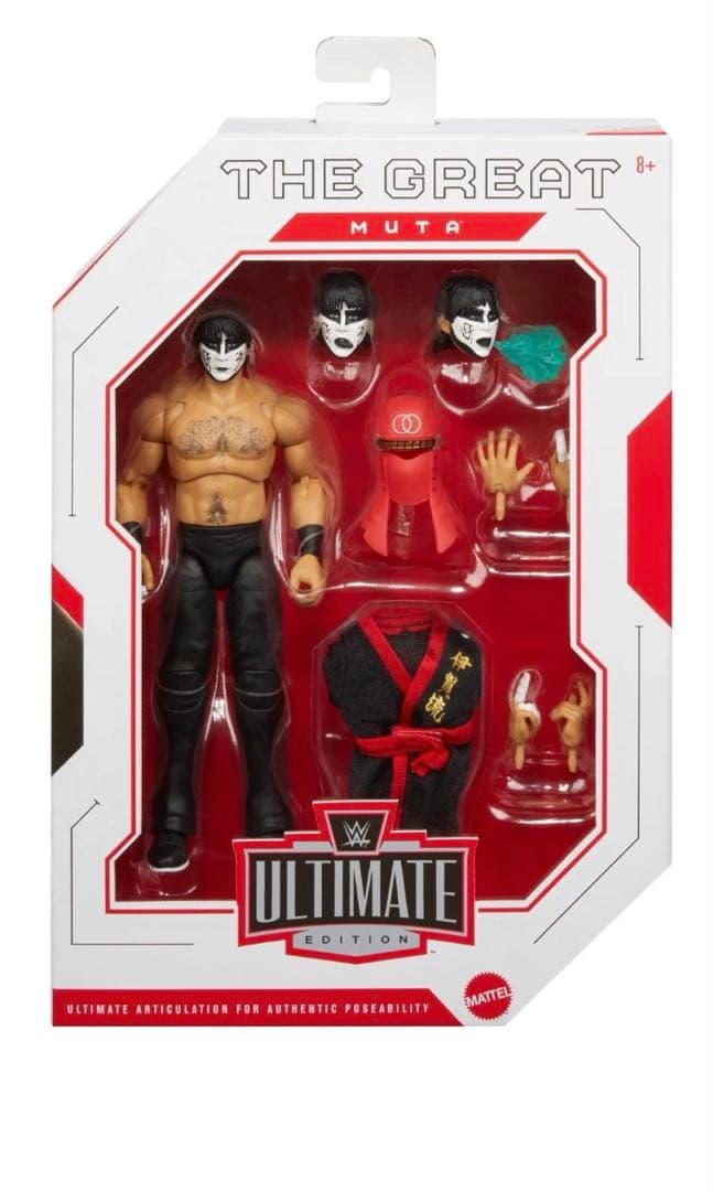 wwe マテル グレート ムタ アルテメットエディション レアカラー プロレス