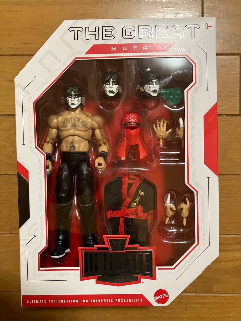 wwe マテル グレート ムタ アルテメットエディション レアカラー プロレス