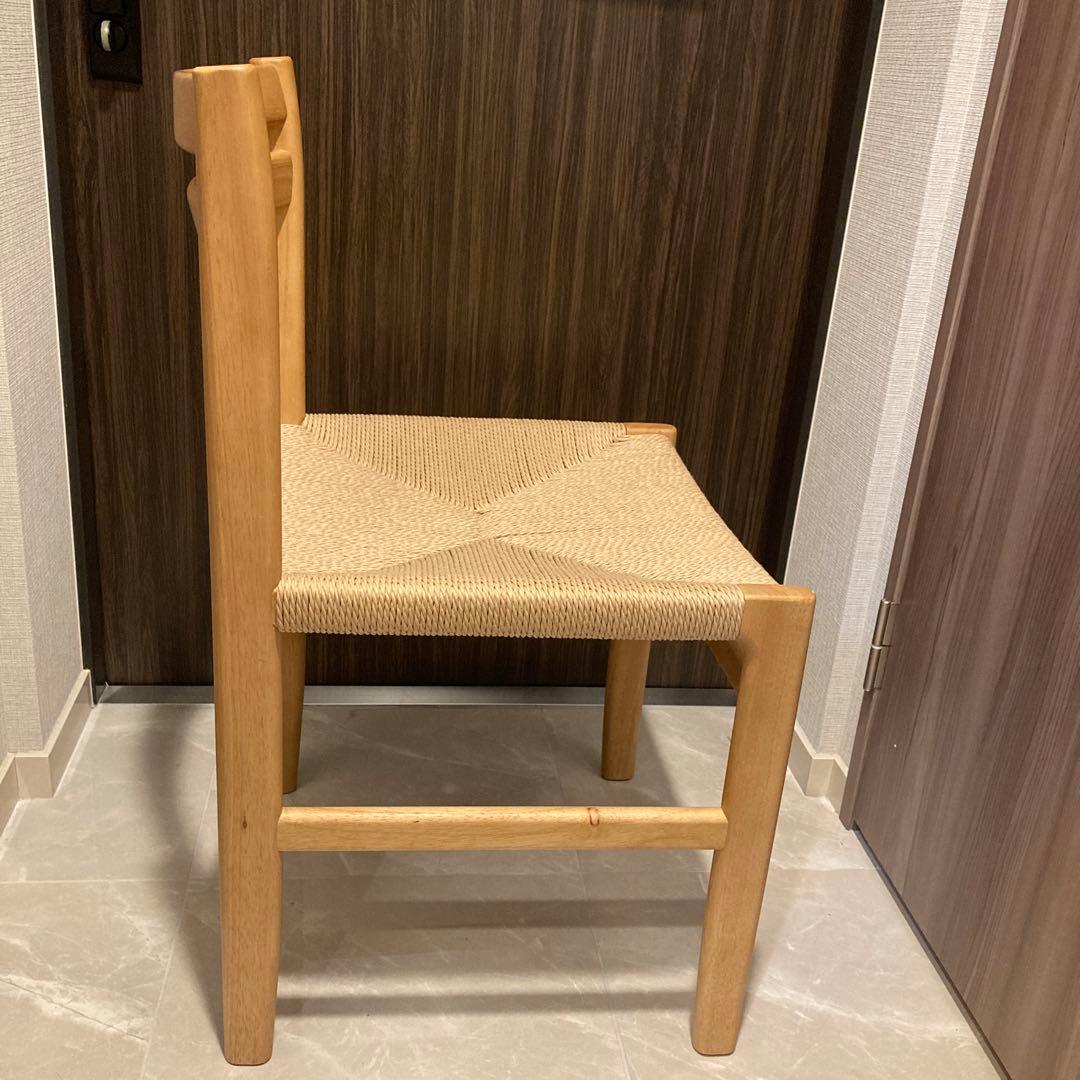 おすしファン　美品　無印良品 木製ペーパーコードチェア ナチュラル　椅子
