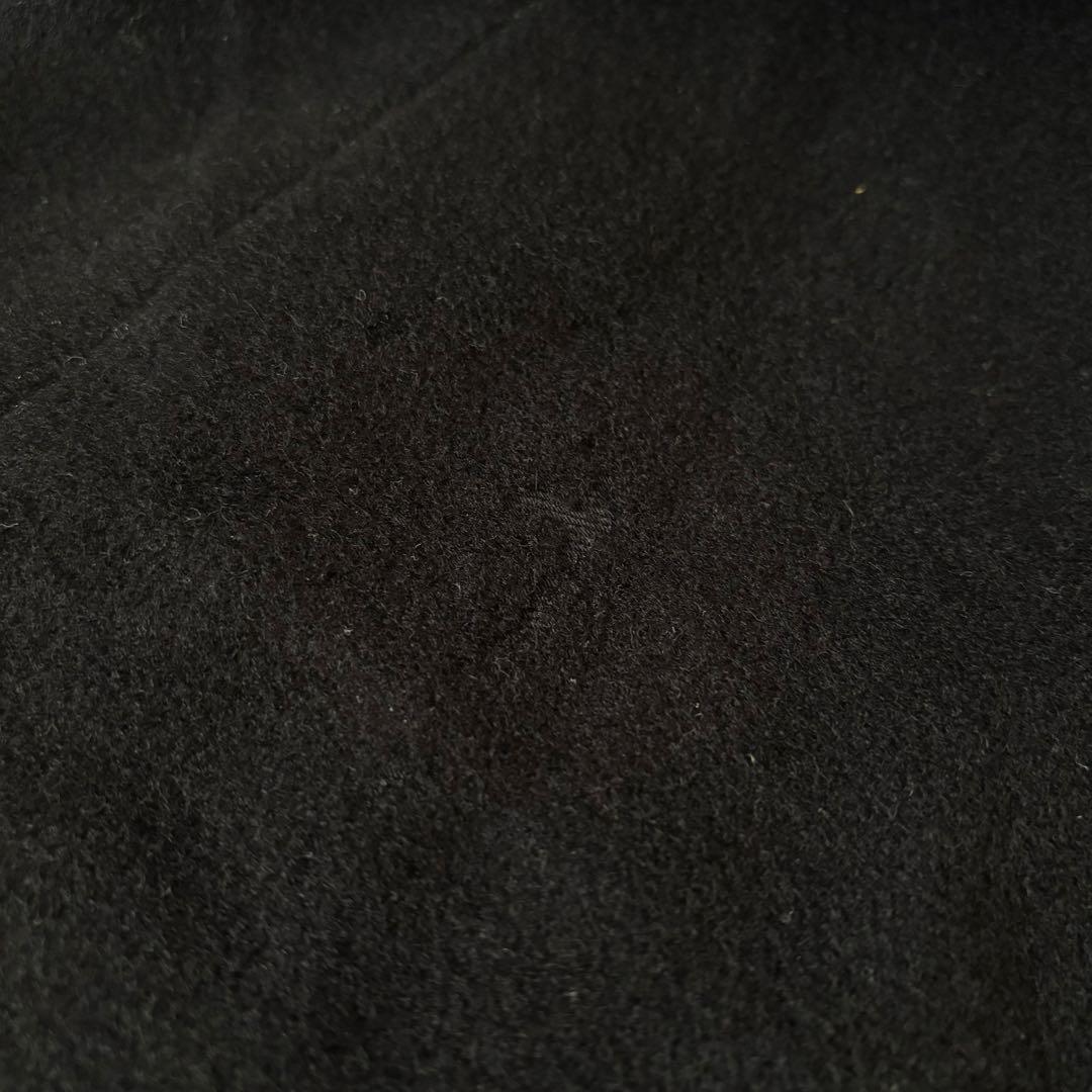 【大きいサイズ】マックスマーラ 白タグ カシミヤ混 ビッグカラーロングコート