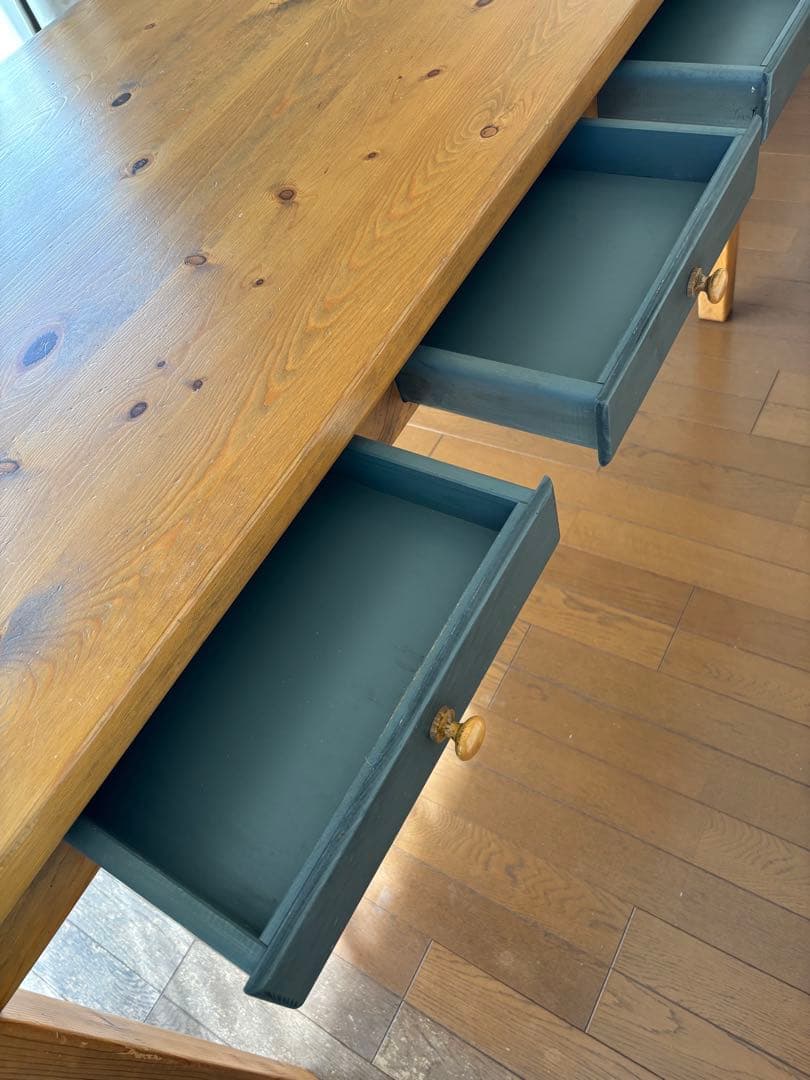 アンファン　パイン材ダイニングテーブル