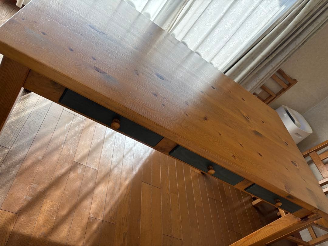 アンファン　パイン材ダイニングテーブル