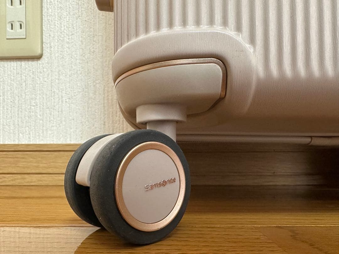 SNIDEL × Samsonite ピンクベージュ スーツケース　55cm