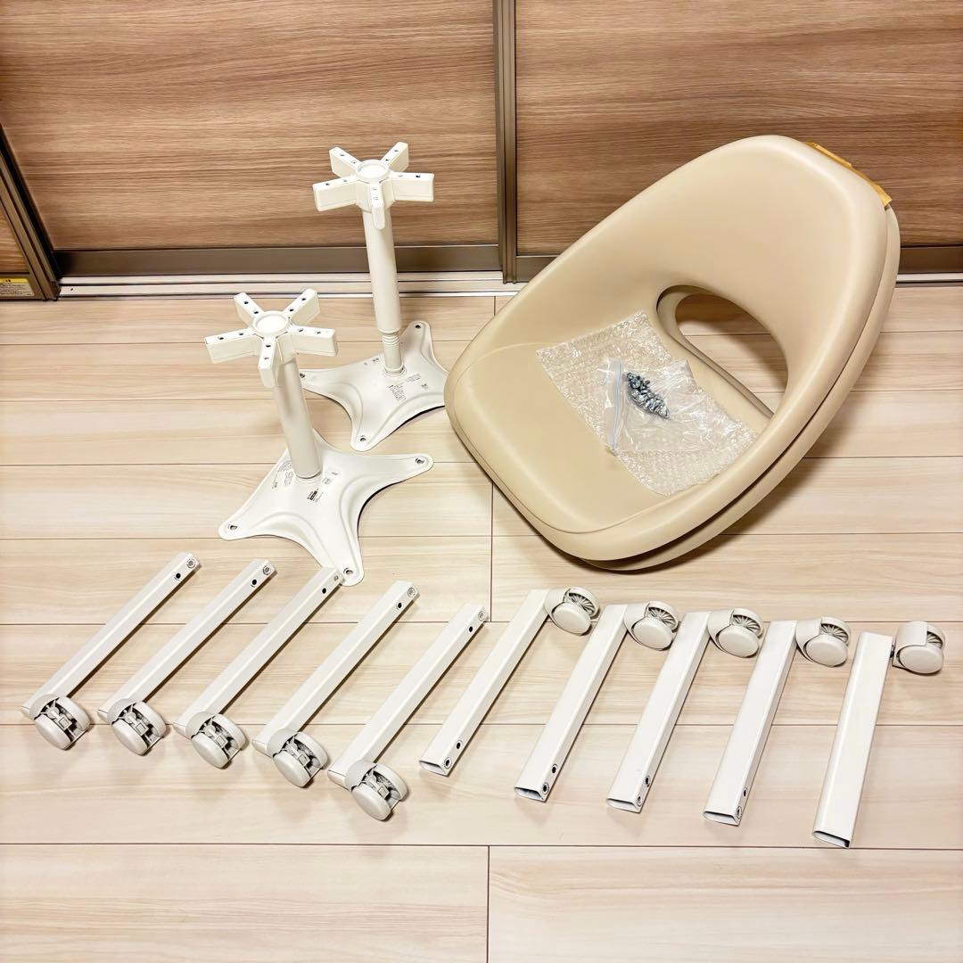 IKEA 2脚 LOBERGET ローベルゲット 回転チェア 旧型