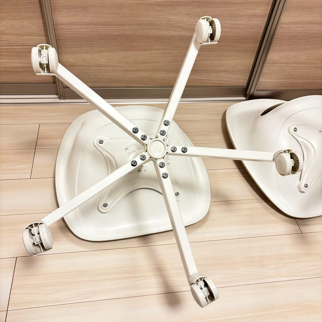 IKEA 2脚 LOBERGET ローベルゲット 回転チェア 旧型