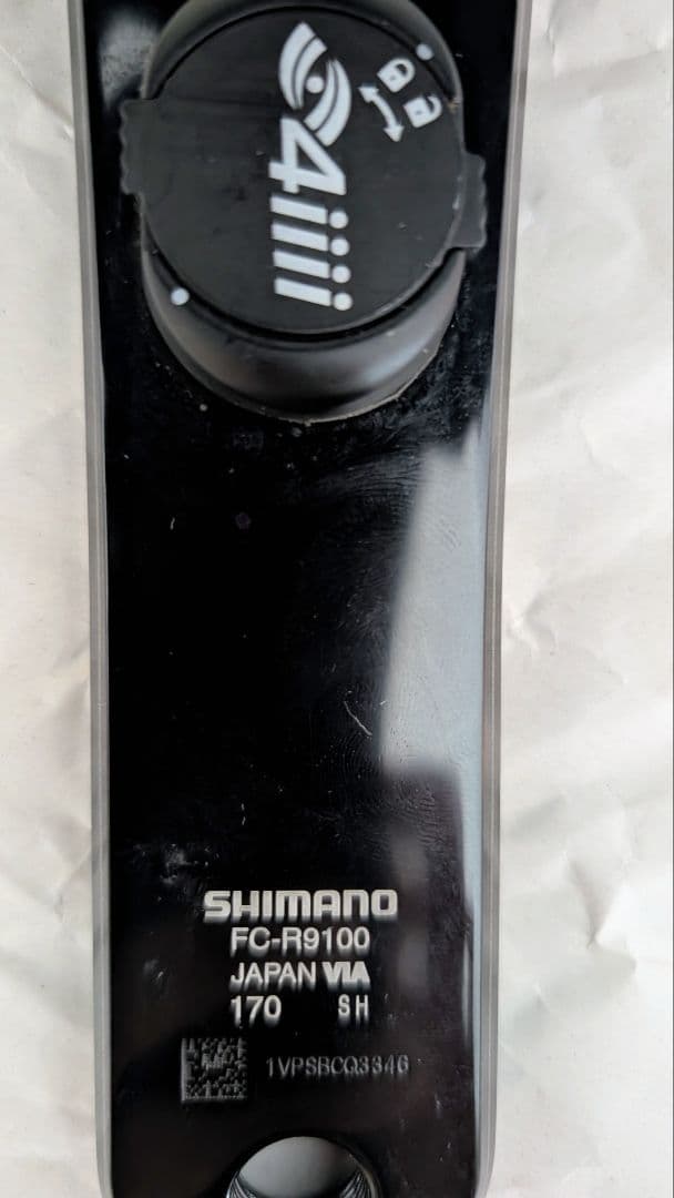 【訳あり】SHIMANO FC-R9100 4iiii 両側パワメ 170mm