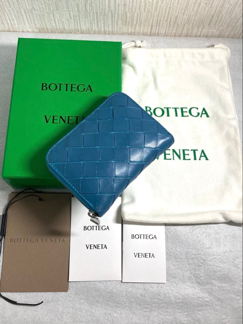 良品 ボッテガヴェネタ マキシ イントレチャート ケース カードケース