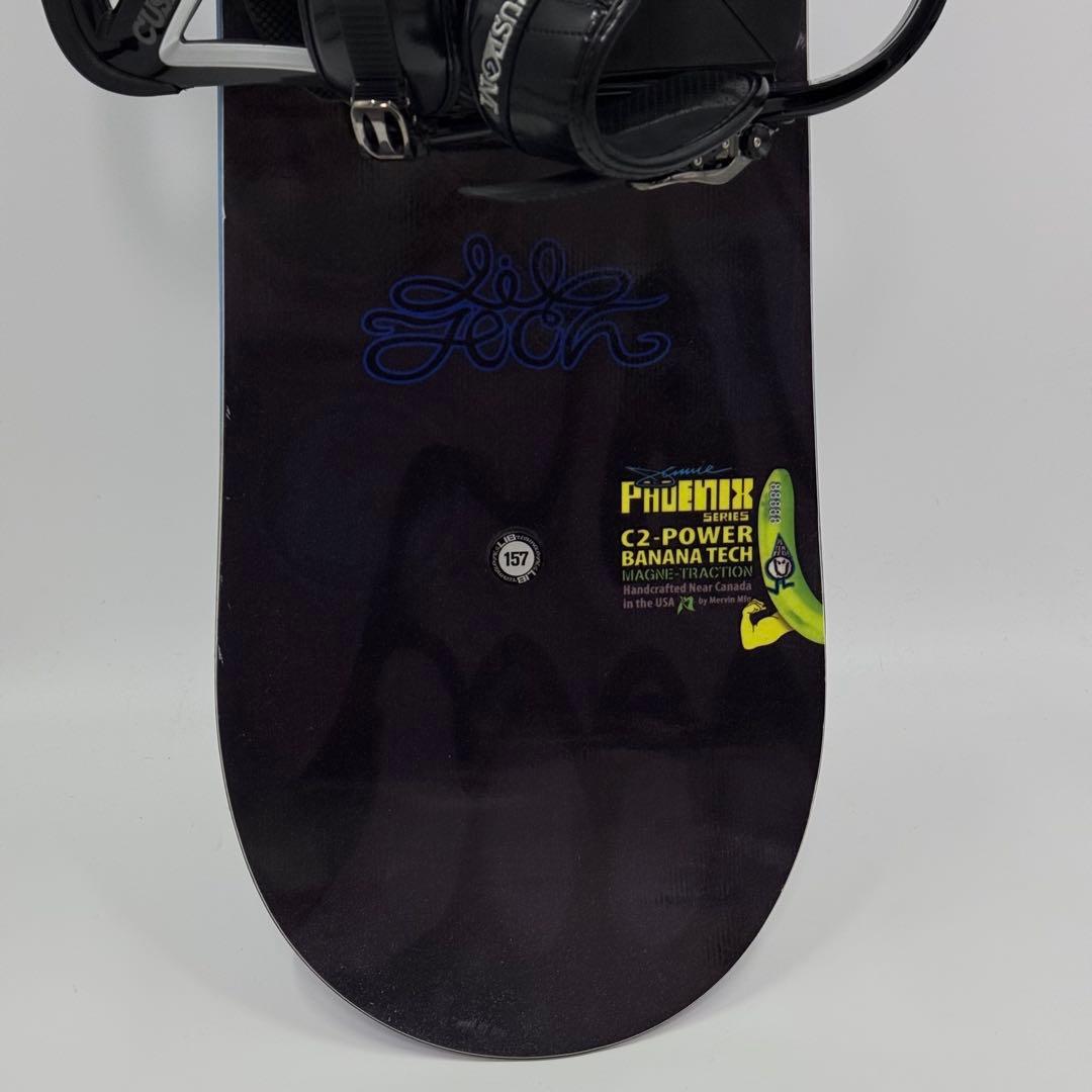 LIB TECH 157cm メンズ スノーボード BURTON 3点セット