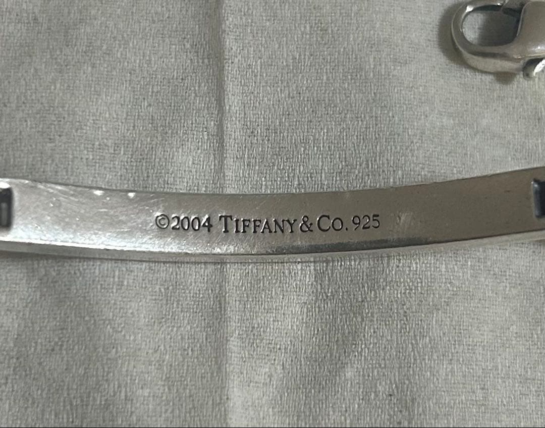 【*ー様 TIFFANY&Co. ティファニー ID ブレスレット