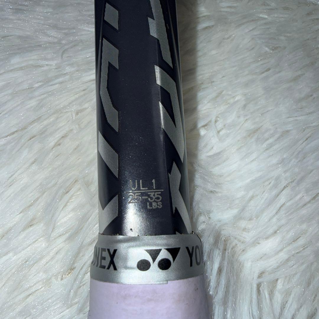 美品 ソフトテニスラケット ボルトレイジ70s YONEX ブラック/イエロー