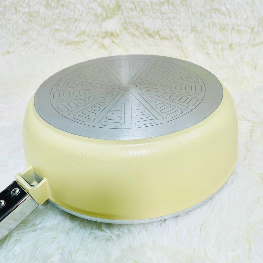 未使用品　朝日軽金属　オールパン　S、Lサイズセット　2個　ガス　IH クリーム