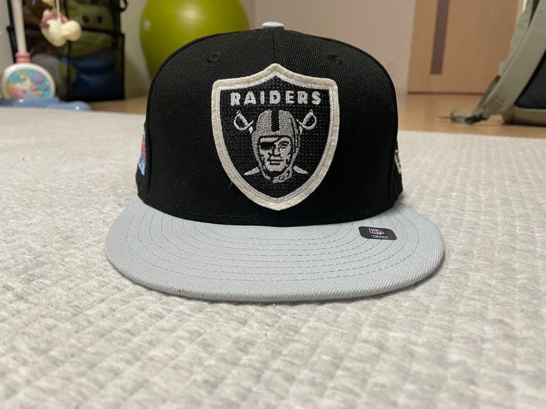 RAIDERS キャップ ブラック グレー LV