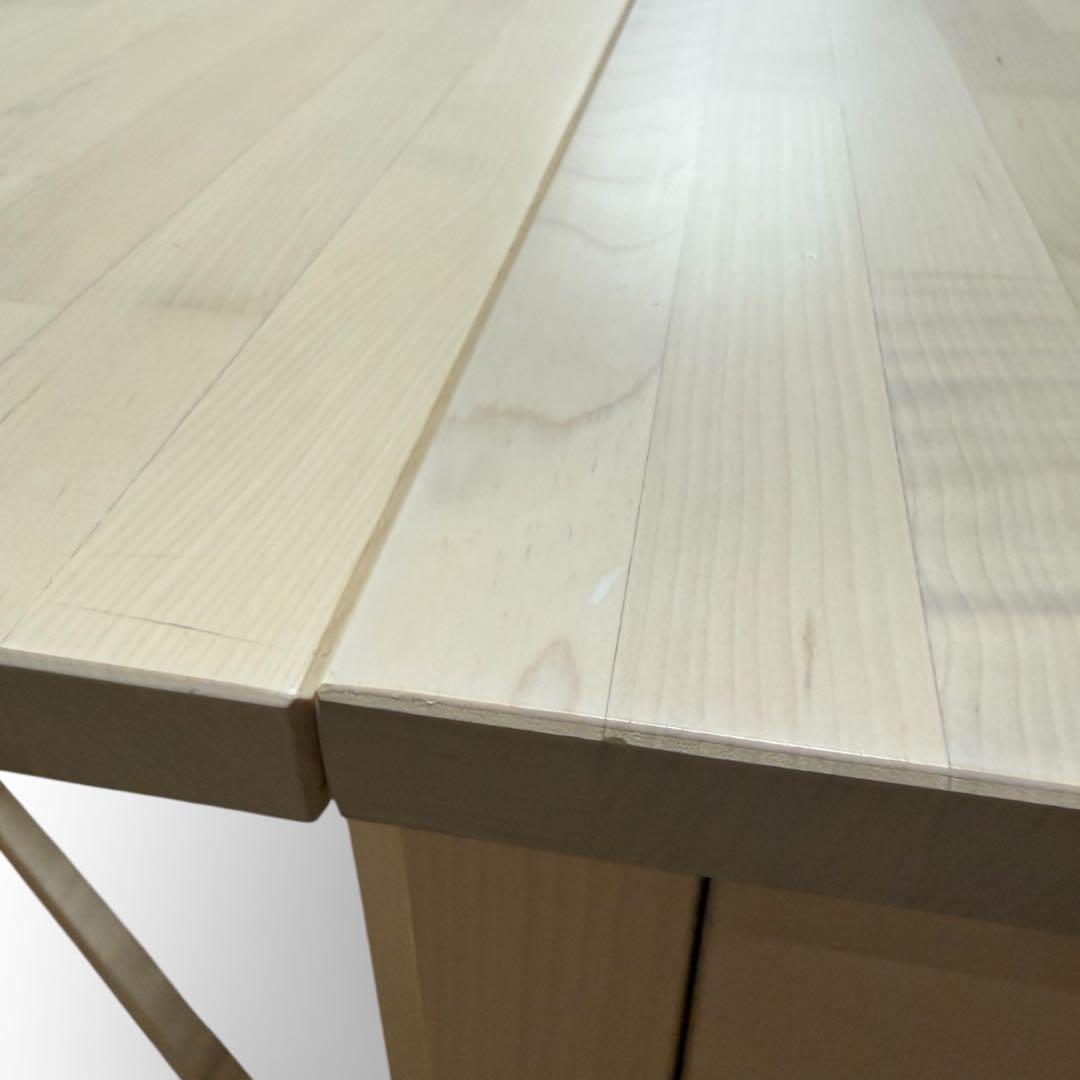 【送料込】IKEA ノールデン NORDEN ゲートレッグテーブル バーチ