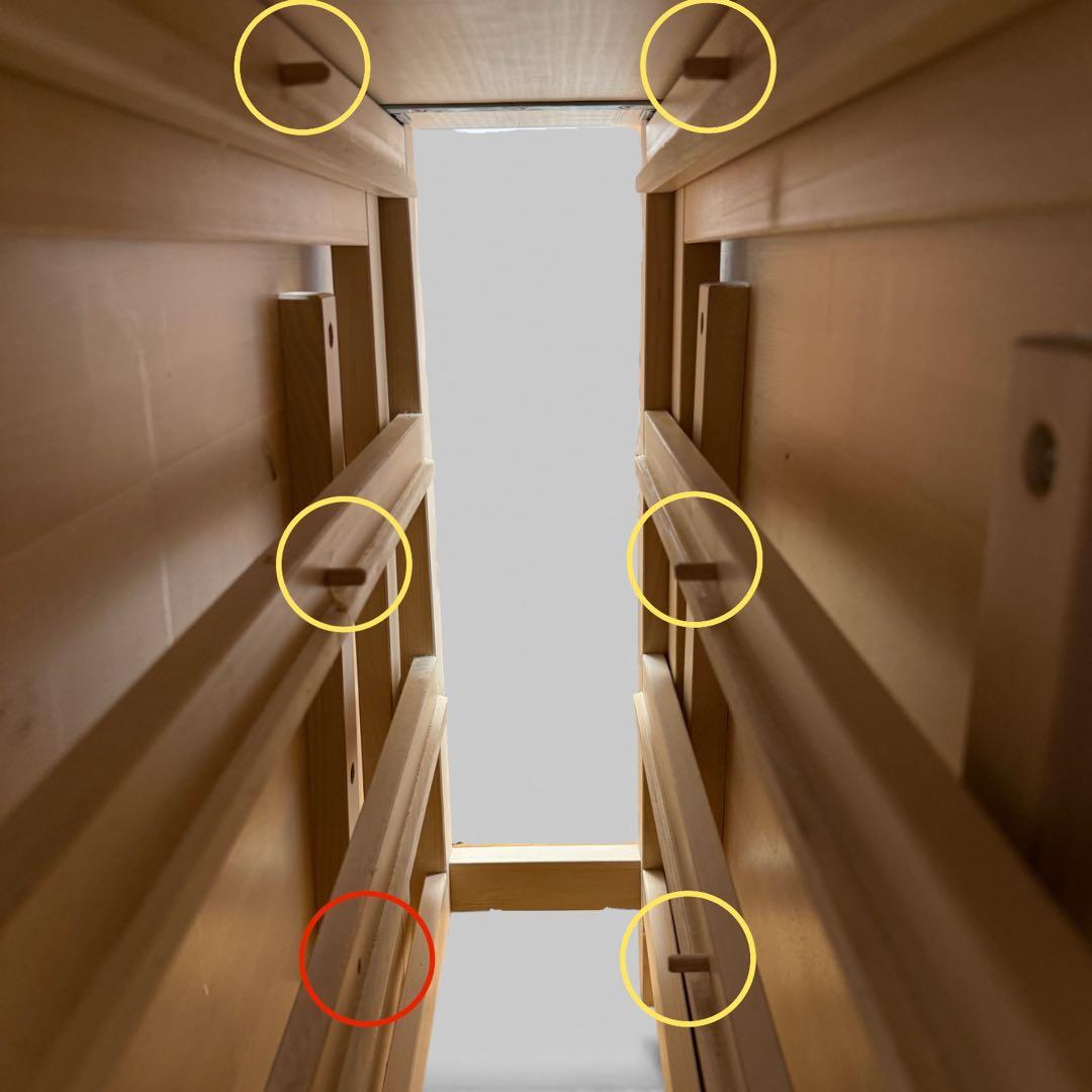 【送料込】IKEA ノールデン NORDEN ゲートレッグテーブル バーチ