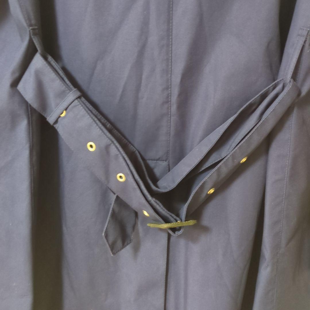 Macintoshネイビー ダブルブレスト トレンチコート