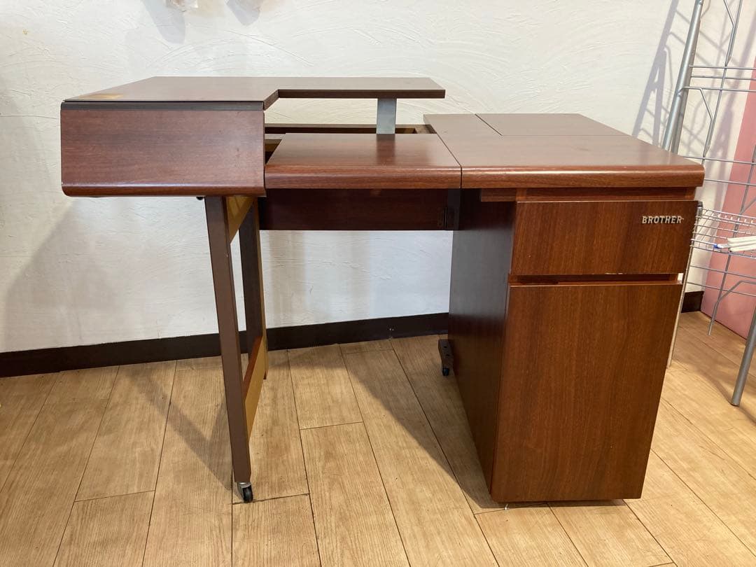ブラザー工業　ミシン台　　昭和レトロ
