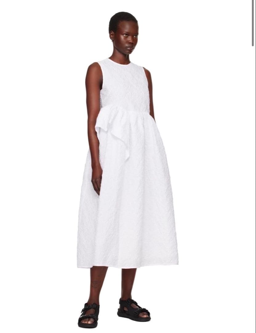 CECILIE BAHNSEN ホワイトワンピース　UK12