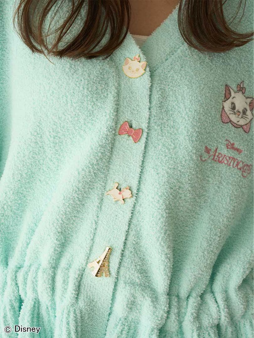 SNIDEL 【The Aristocats】デザインボタンカーディガン