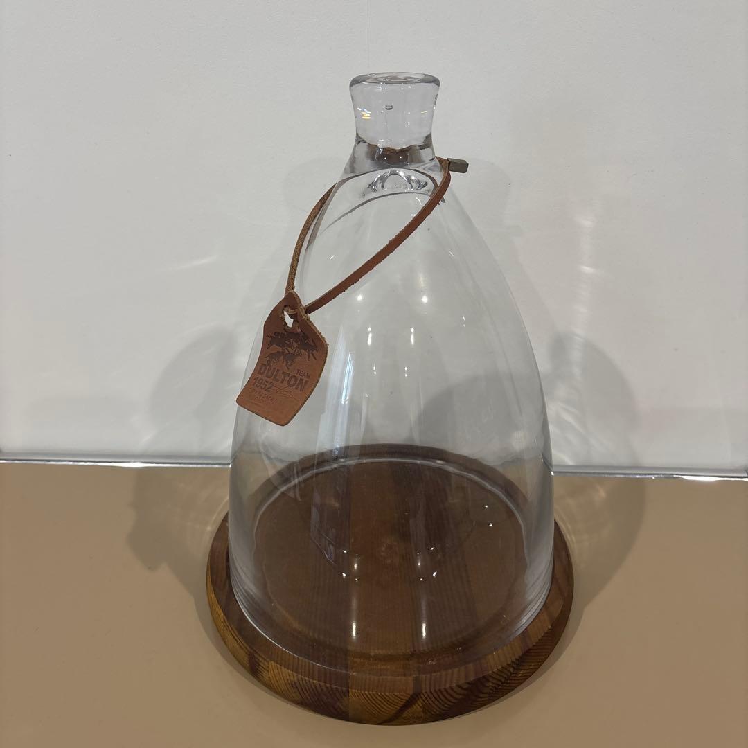 ダルトン ガラスドーム ガラスクローシュ 木製台座 ディスプレイ インテリア