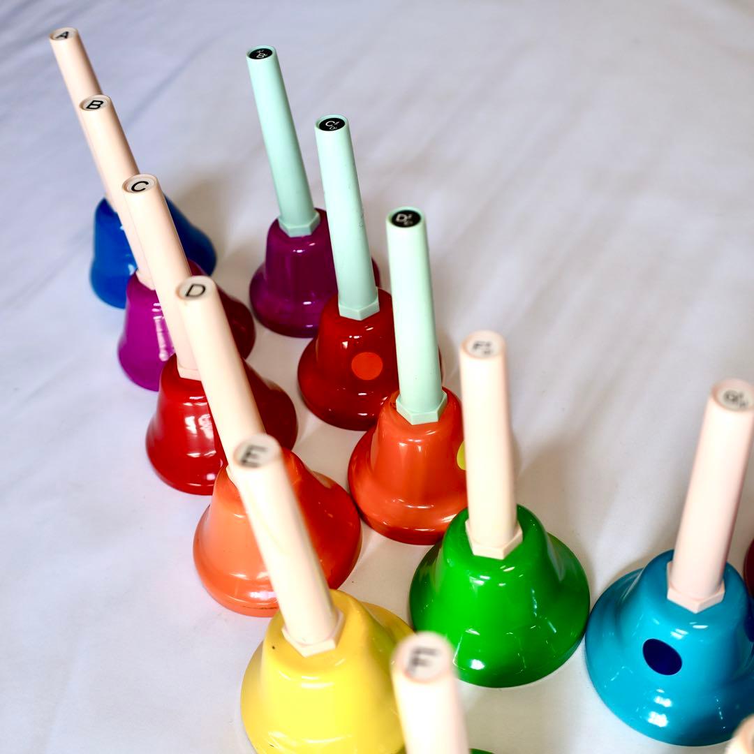 ウチダ ミュージックベル ハンドベル 20音 20個　株式会社 内田洋行