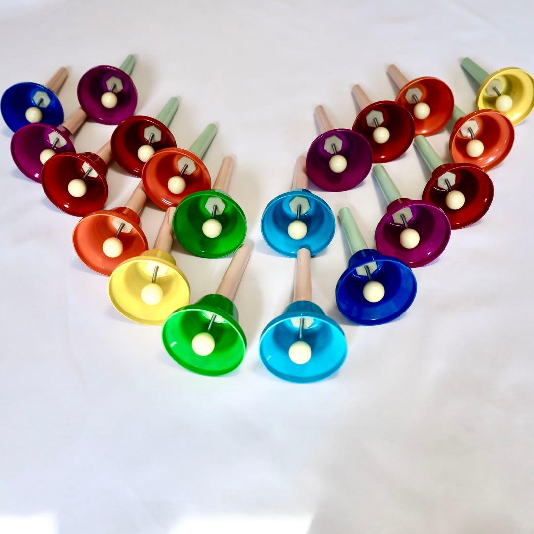 ウチダ ミュージックベル ハンドベル 20音 20個　株式会社 内田洋行