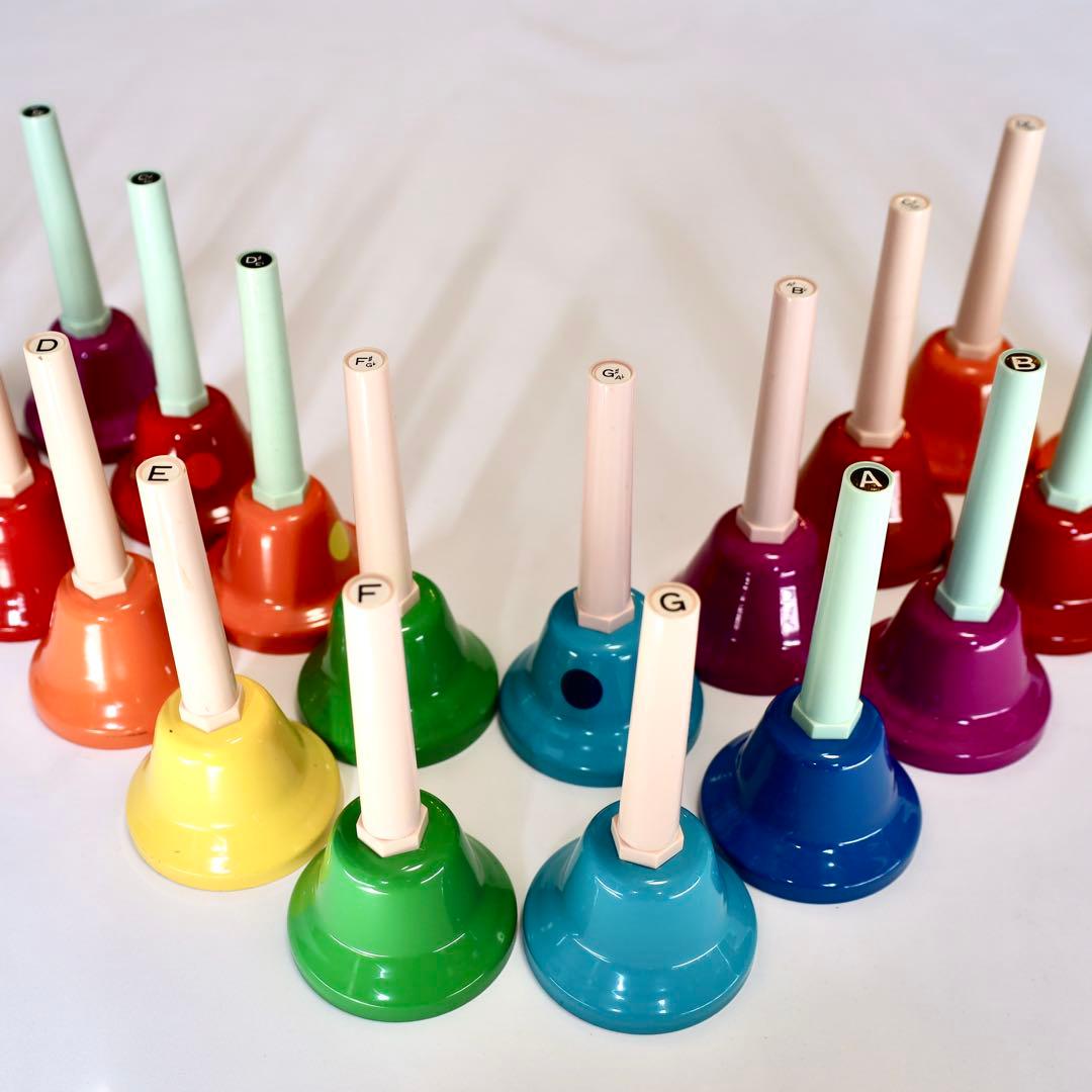 ウチダ ミュージックベル ハンドベル 20音 20個　株式会社 内田洋行