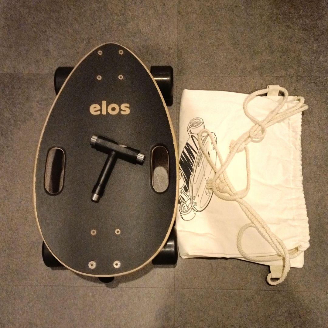 elos スケートボード ミニクルーザー ブラック イロス スケボー