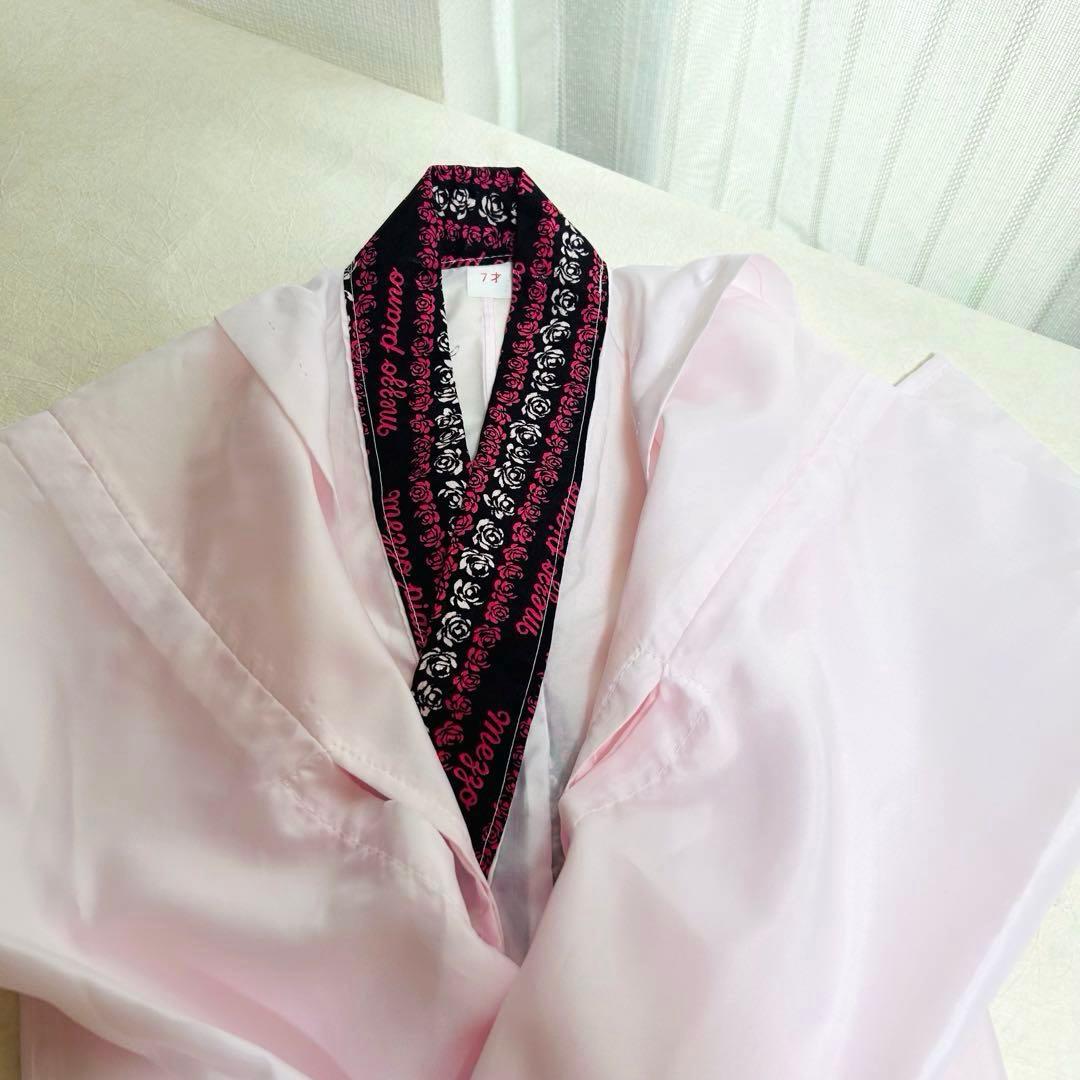 No.112 七五三　7歳 着物フルセット　メゾピアノ