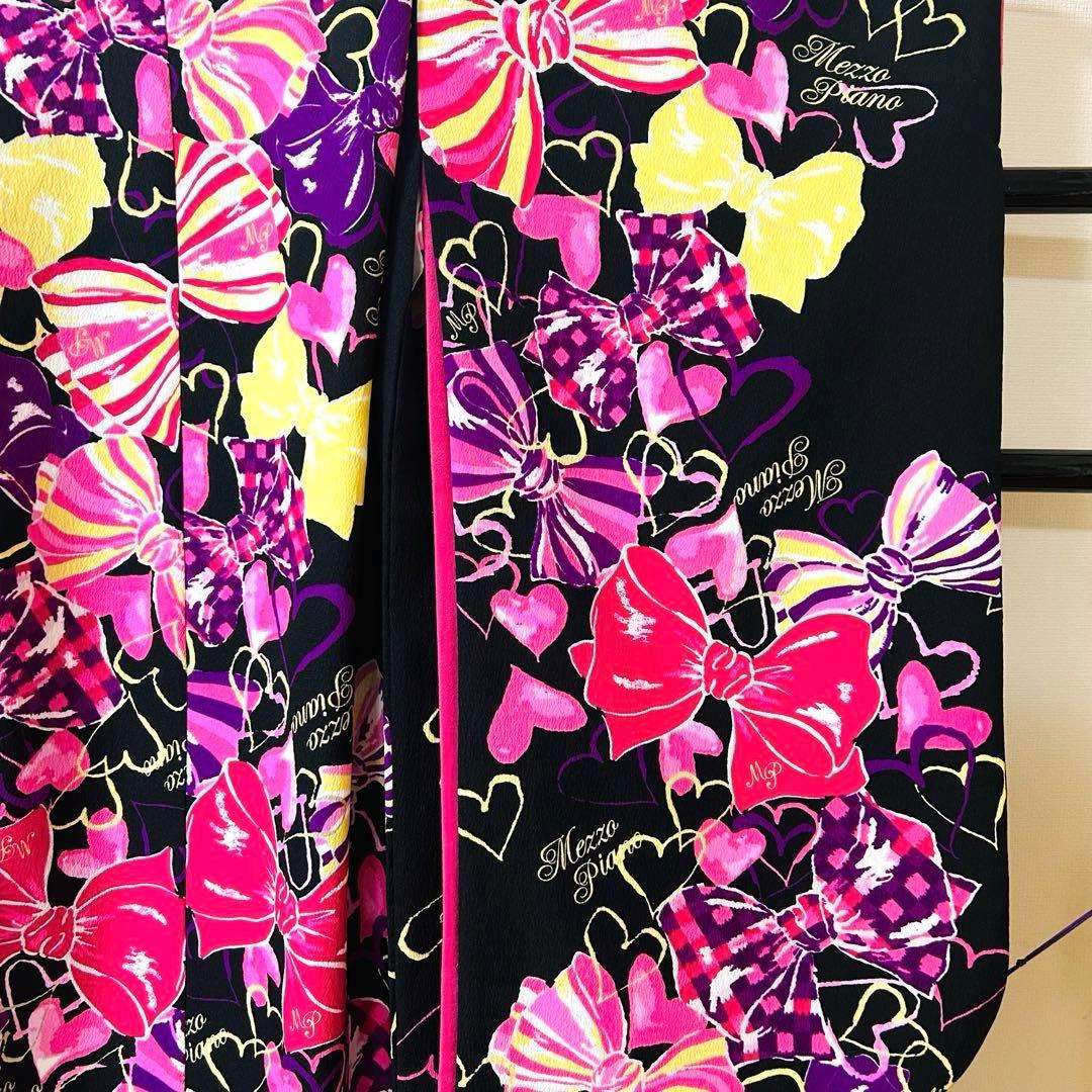 No.112 七五三　7歳 着物フルセット　メゾピアノ