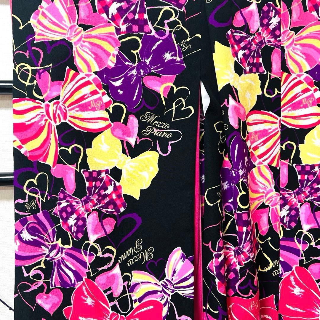 No.112 七五三　7歳 着物フルセット　メゾピアノ