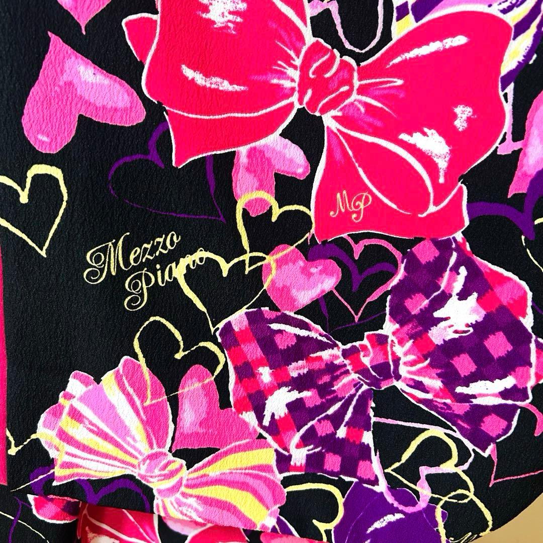 No.112 七五三　7歳 着物フルセット　メゾピアノ