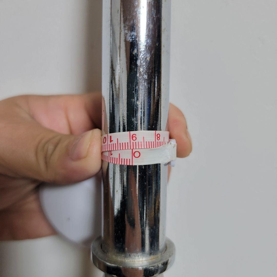 IROTEC レギュラーバーベルシャフト 180 ワイド カラー2個 パット付