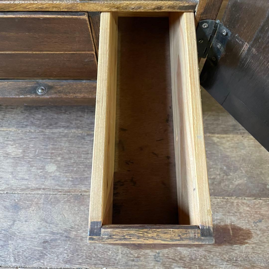 アンティーク調 カントリー家具 木製キャビネット 書類収納 ナチュラル家具 北欧