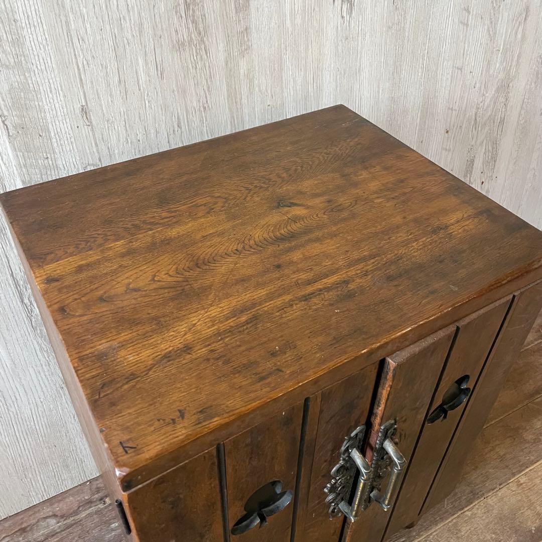 アンティーク調 カントリー家具 木製キャビネット 書類収納 ナチュラル家具 北欧