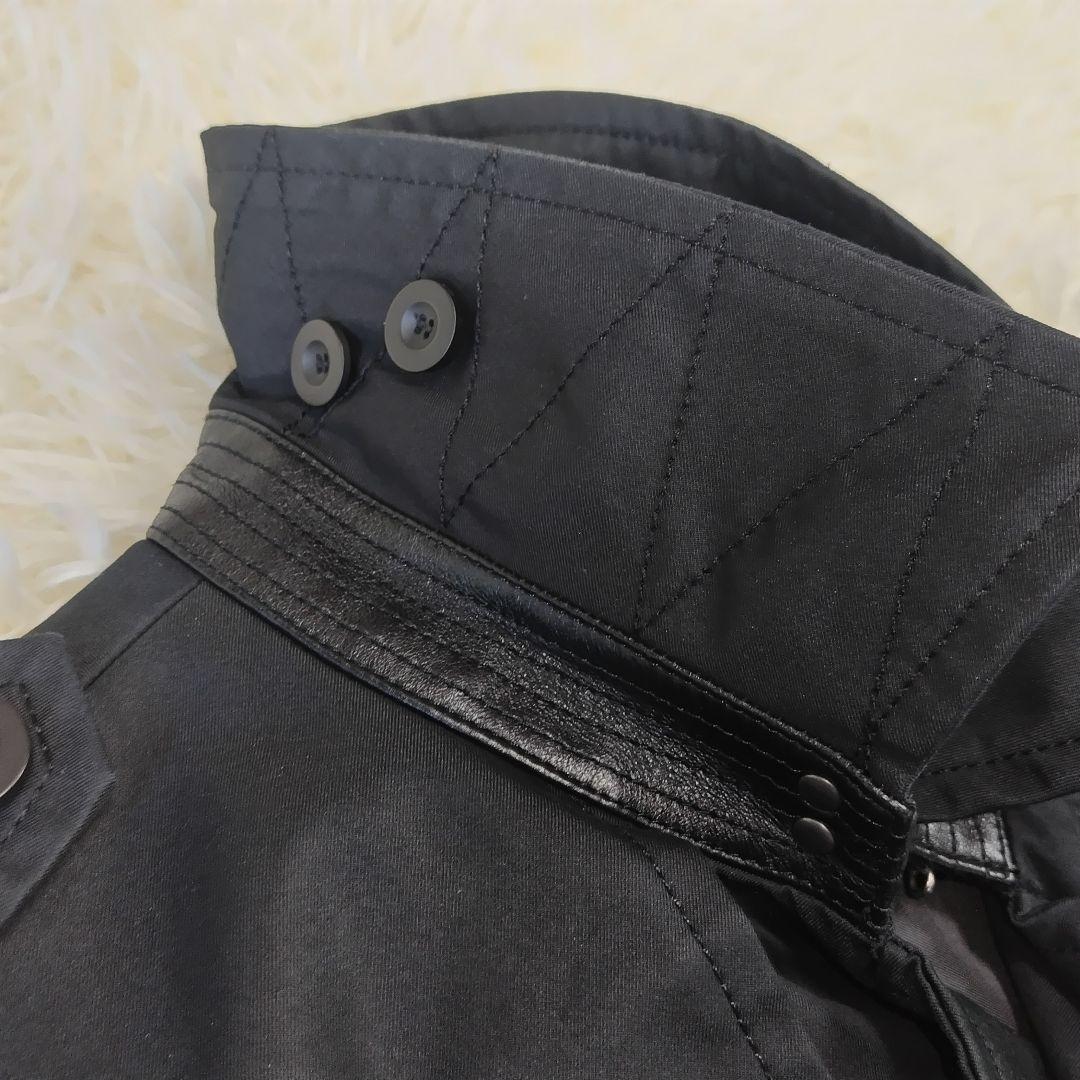 【極美品】コーチ トレンチコート ブラック L相当