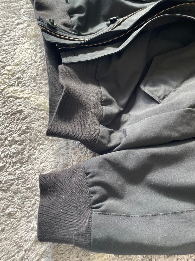 ラコステ　M相当　ボンバージャケット　BH9359 ブラック