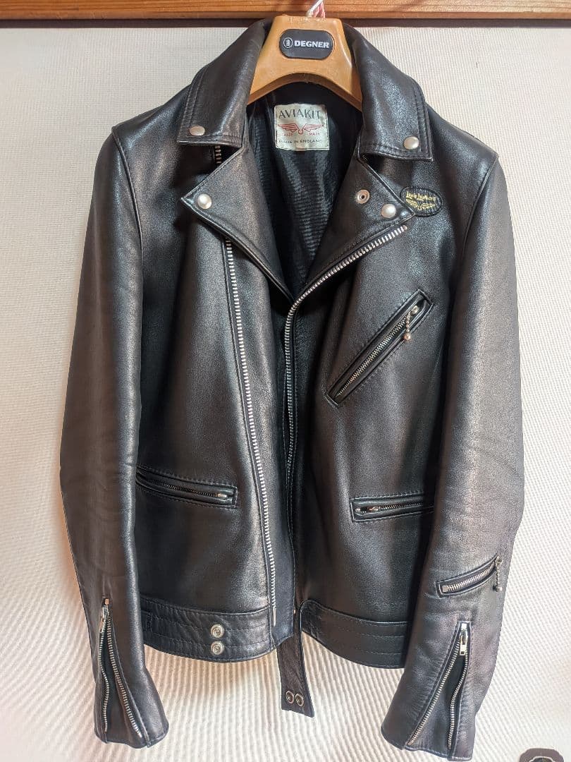 ルイスレザー　タイトフィットカウハイド　36