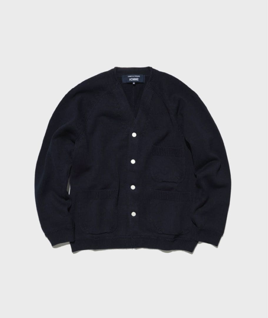 週末限定値下げ コムデギャルソンオム　25fw コットンカーディガン