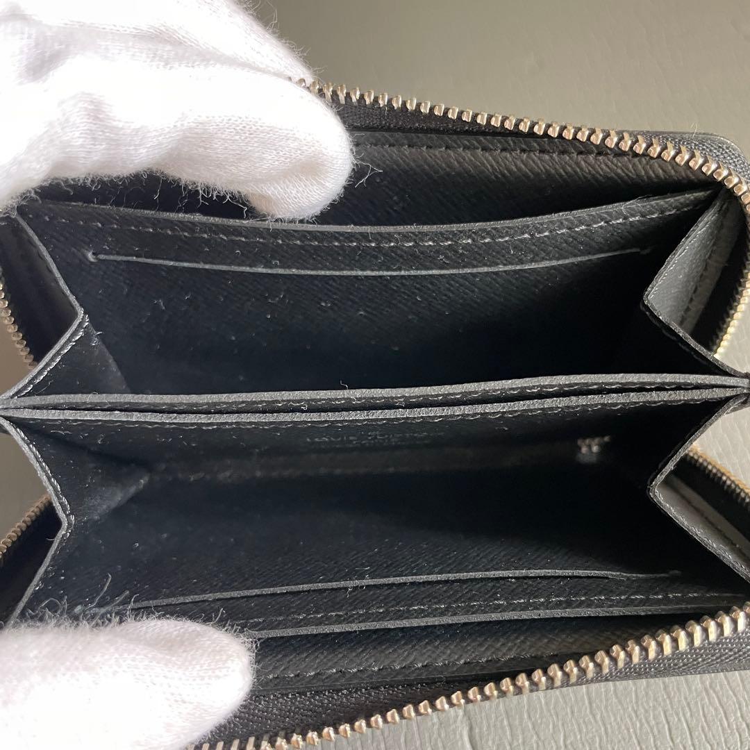 【美品】LOUIS VUITTONジッピーパースダミエN63076