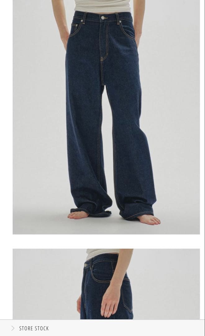 TODAYFUL Cary's Denim カラー　インディゴ サイズ　26