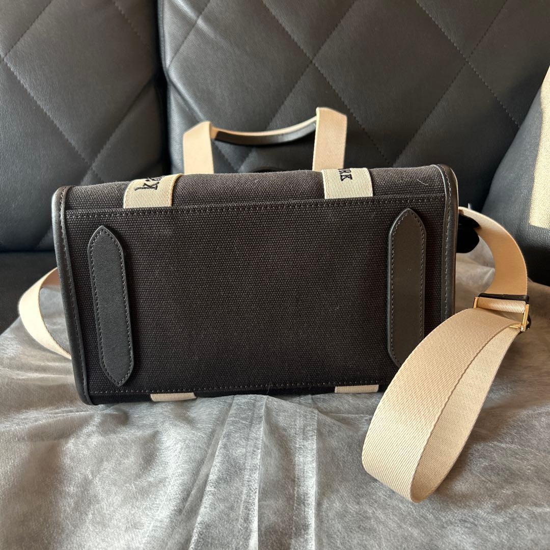 [末使用]お値下げ　 ケイトスペードキャンバストートバッグ25SS！