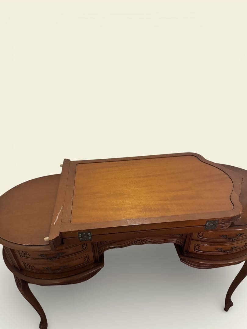 △イタリア 家具 ヴェローナクラシックドレッサー&スツール 猫脚　アンティーク