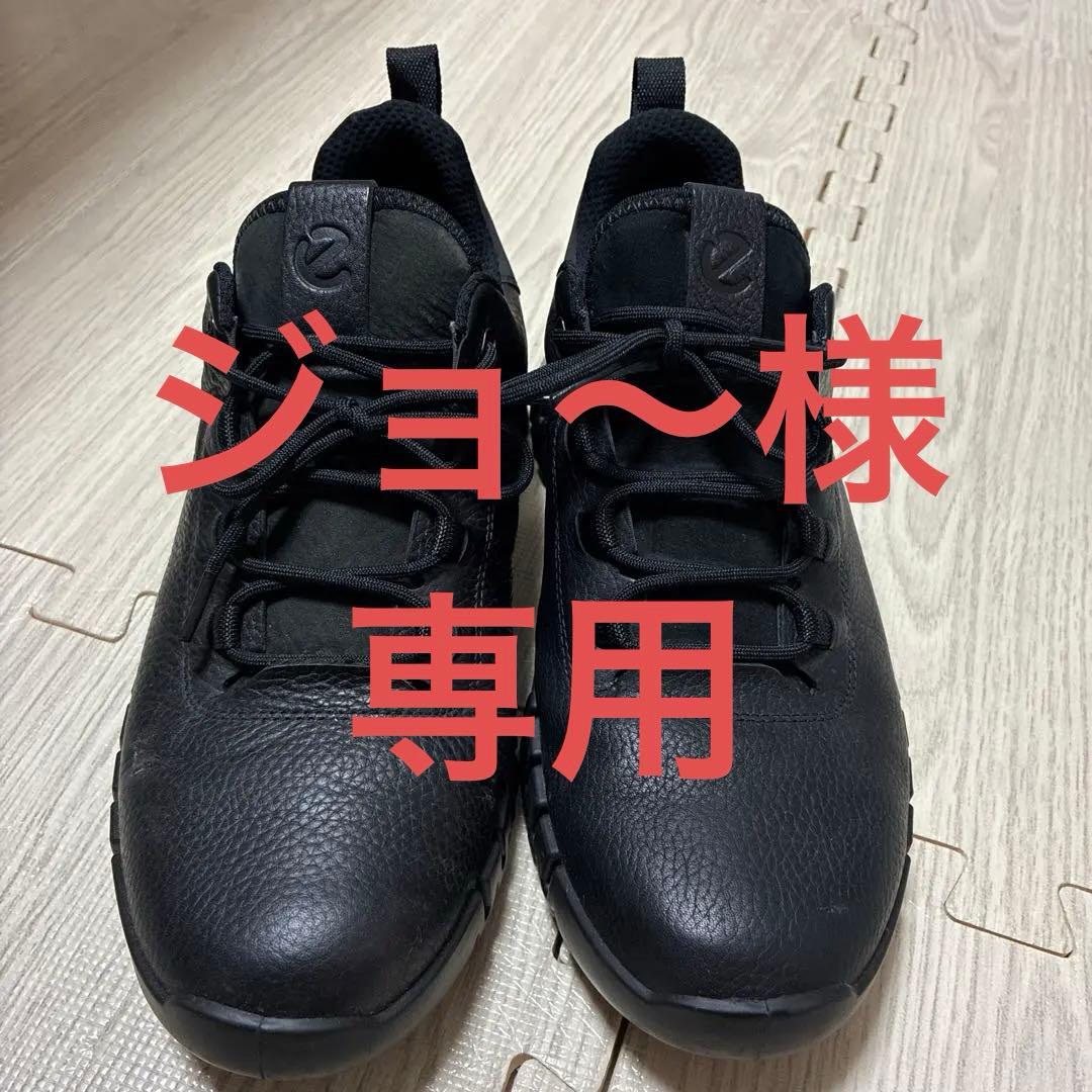 ecco Viritex ブラックスニーカー