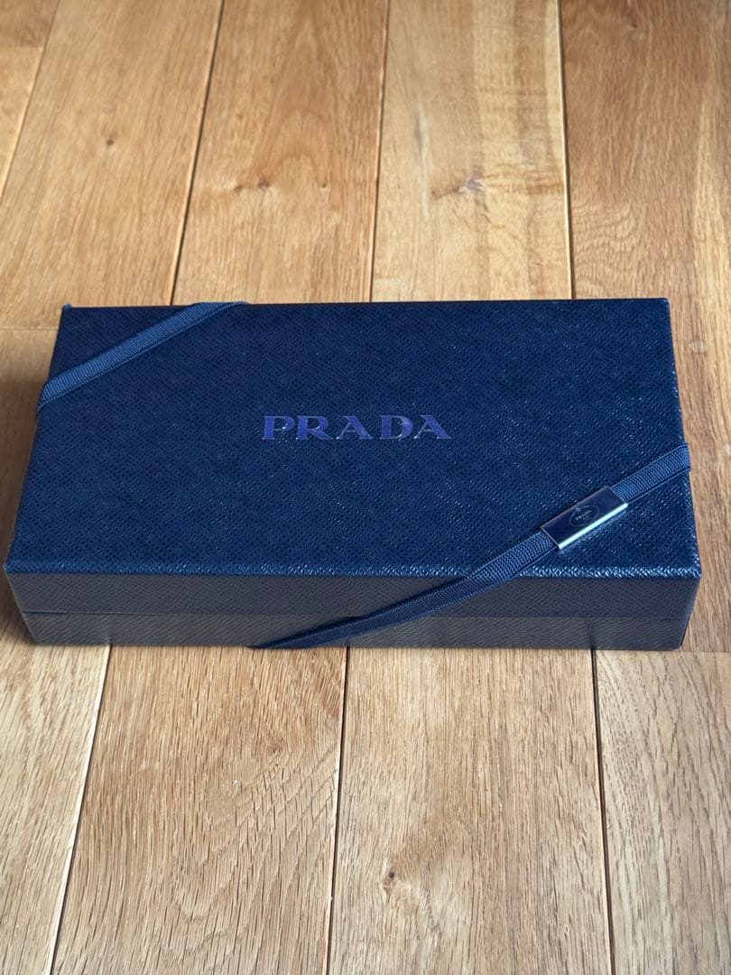 プラダ PRADA 長財布 サフィアーノ クロコダイル ブルー