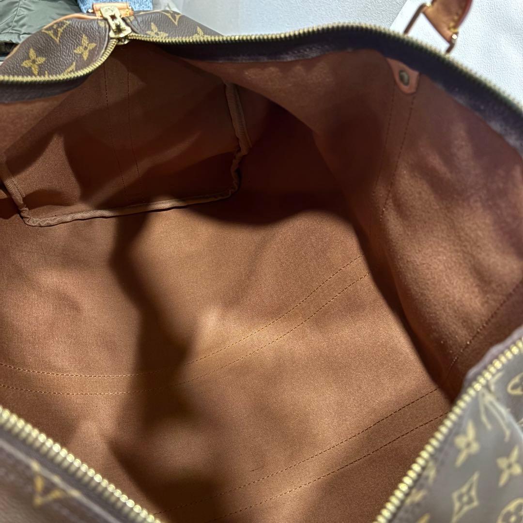 ルイヴィトン キーポル バンドリエール50 モノグラム　ボストン　レトロ